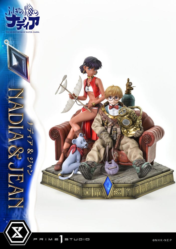 Nadia: The Secret of Blue Water Concept Masterline Series statuette 1/6 Nadia & Jean 35 cm