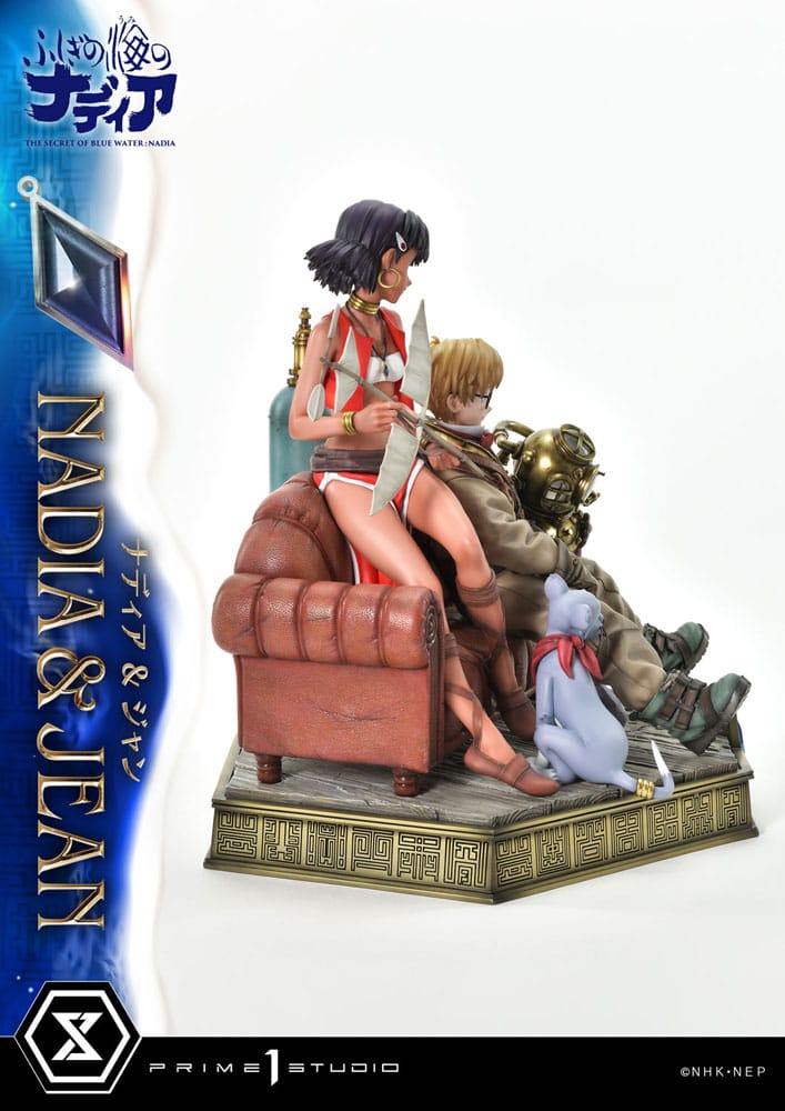 Nadia: The Secret of Blue Water Concept Masterline Series statuette 1/6 Nadia & Jean 35 cm