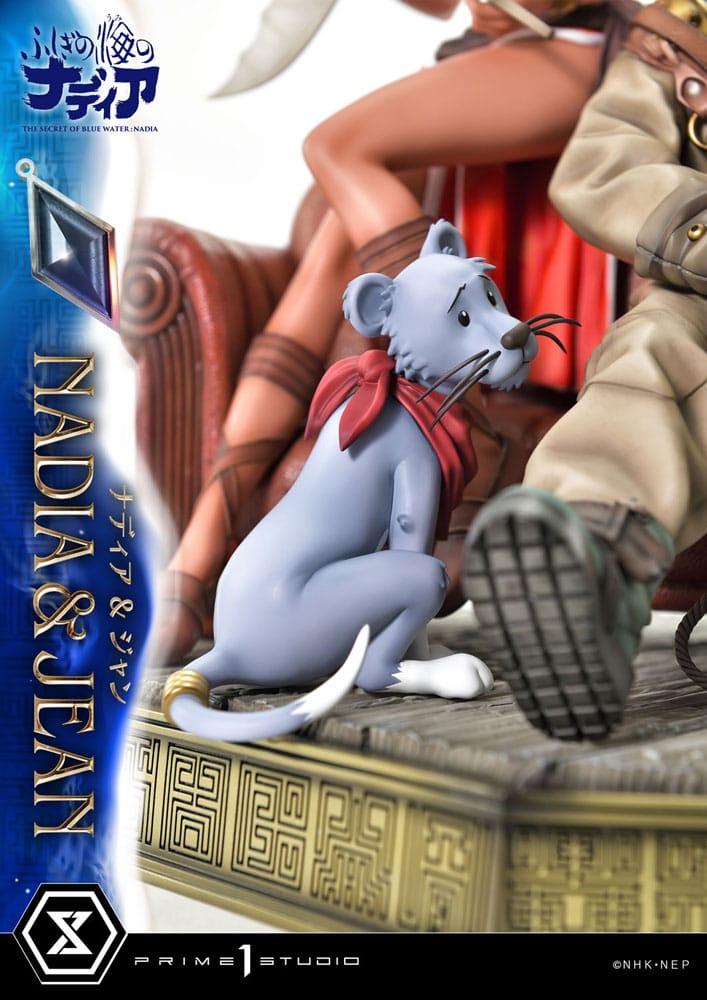 Nadia: The Secret of Blue Water Concept Masterline Series statuette 1/6 Nadia & Jean 35 cm