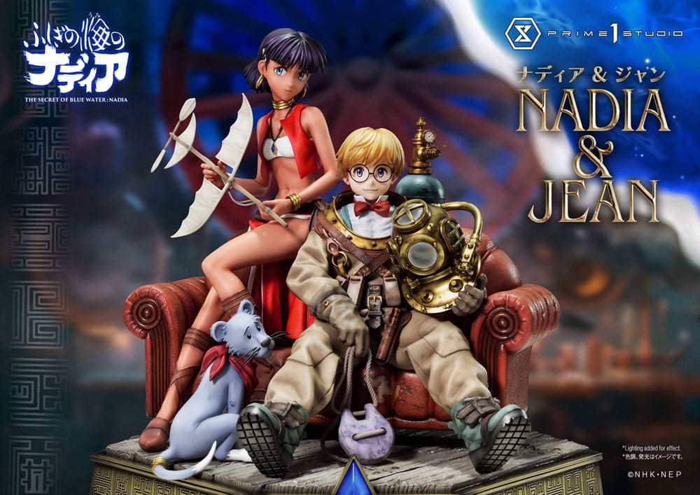 Nadia: The Secret of Blue Water Concept Masterline Series statuette 1/6 Nadia & Jean Bonus Ver. 35 cm