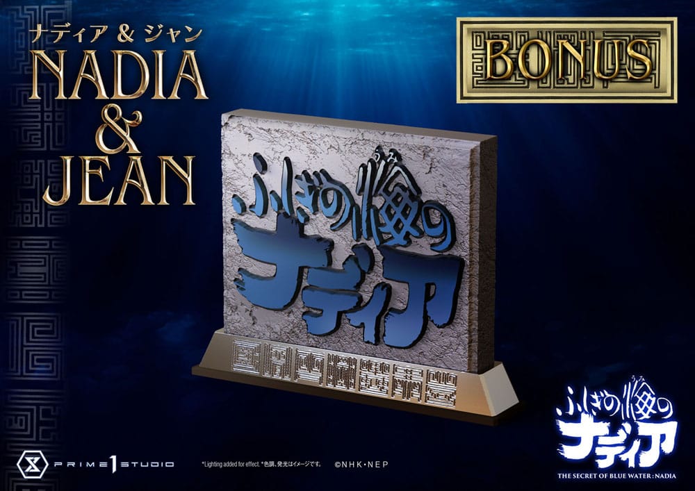 Nadia: The Secret of Blue Water Concept Masterline Series statuette 1/6 Nadia & Jean Bonus Ver. 35 cm