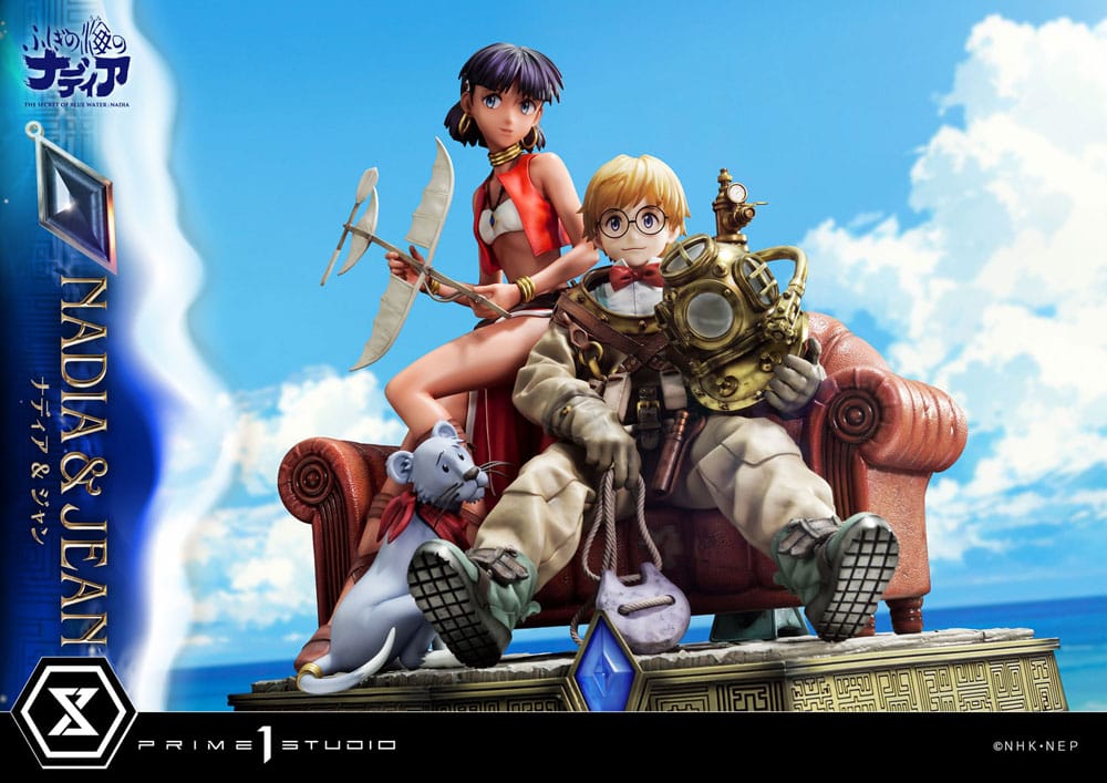 Nadia: The Secret of Blue Water Concept Masterline Series statuette 1/6 Nadia & Jean Bonus Ver. 35 cm