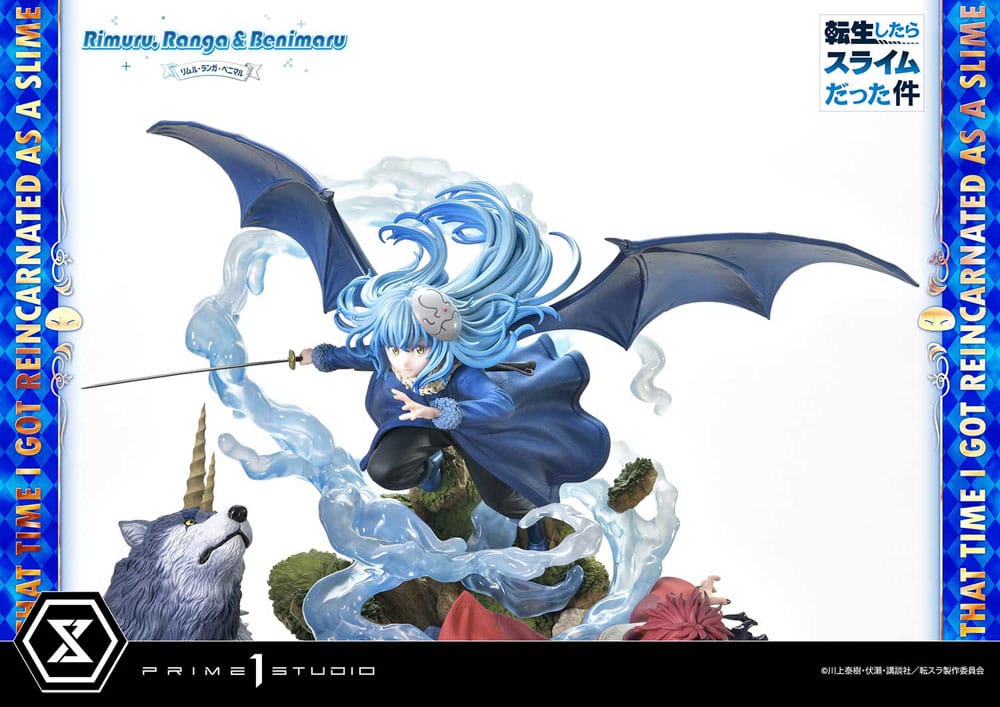 That Time I Got Reincarnated as a Slime Concept Masterline Series statuette 1/6 Rimuru, Ranga and Benimaru 59 cm