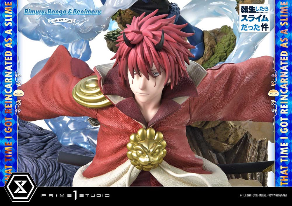 That Time I Got Reincarnated as a Slime Concept Masterline Series statuette 1/6 Rimuru, Ranga and Benimaru 59 cm