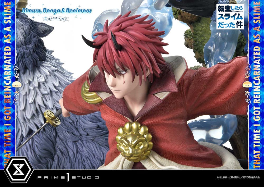 That Time I Got Reincarnated as a Slime Concept Masterline Series statuette 1/6 Rimuru, Ranga and Benimaru 59 cm