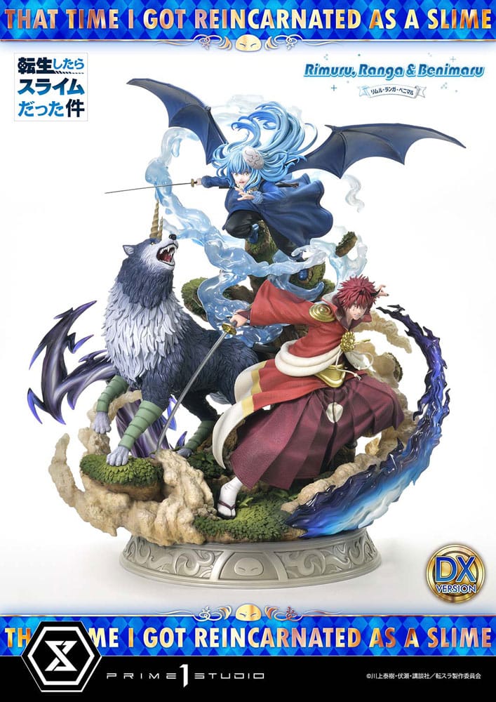 That Time I Got Reincarnated as a Slime Concept Masterline Series statuette 1/6 Rimuru, Ranga and Benimaru Deluxe Version 59 cm