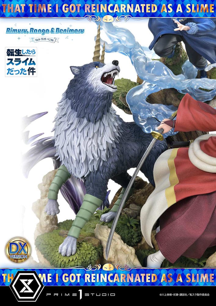 That Time I Got Reincarnated as a Slime Concept Masterline Series statuette 1/6 Rimuru, Ranga and Benimaru Deluxe Version 59 cm
