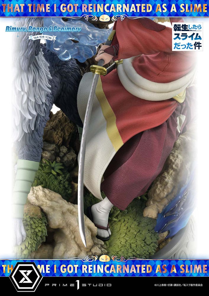 That Time I Got Reincarnated as a Slime Concept Masterline Series statuette 1/6 Rimuru, Ranga and Benimaru Deluxe Bonus Version 59 cm