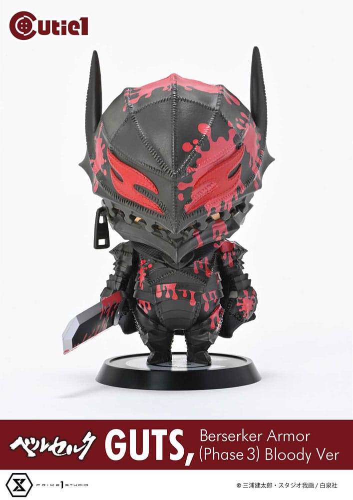 Berserk figurine Cutie1 PVC Guts Berserker Armor (Phase 3) Bloody Ver. 12 cm