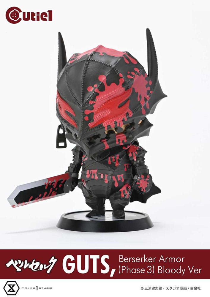 Berserk figurine Cutie1 PVC Guts Berserker Armor (Phase 3) Bloody Ver. 12 cm