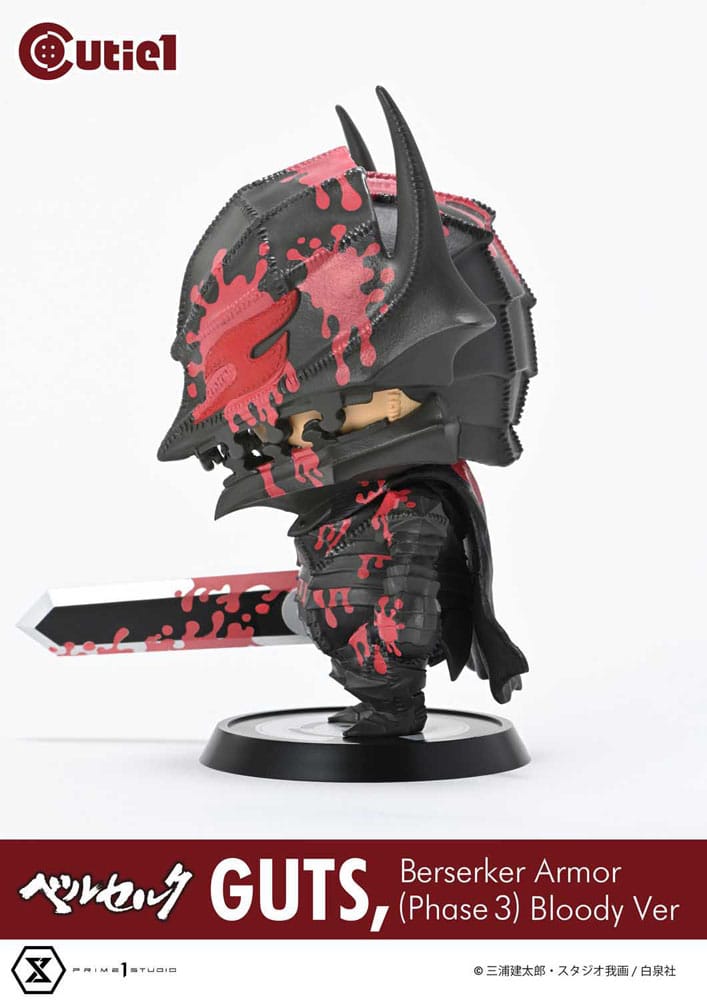 Berserk figurine Cutie1 PVC Guts Berserker Armor (Phase 3) Bloody Ver. 12 cm