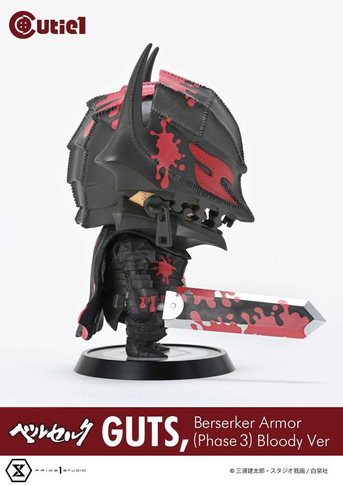 Berserk figurine Cutie1 PVC Guts Berserker Armor (Phase 3) Bloody Ver. 12 cm