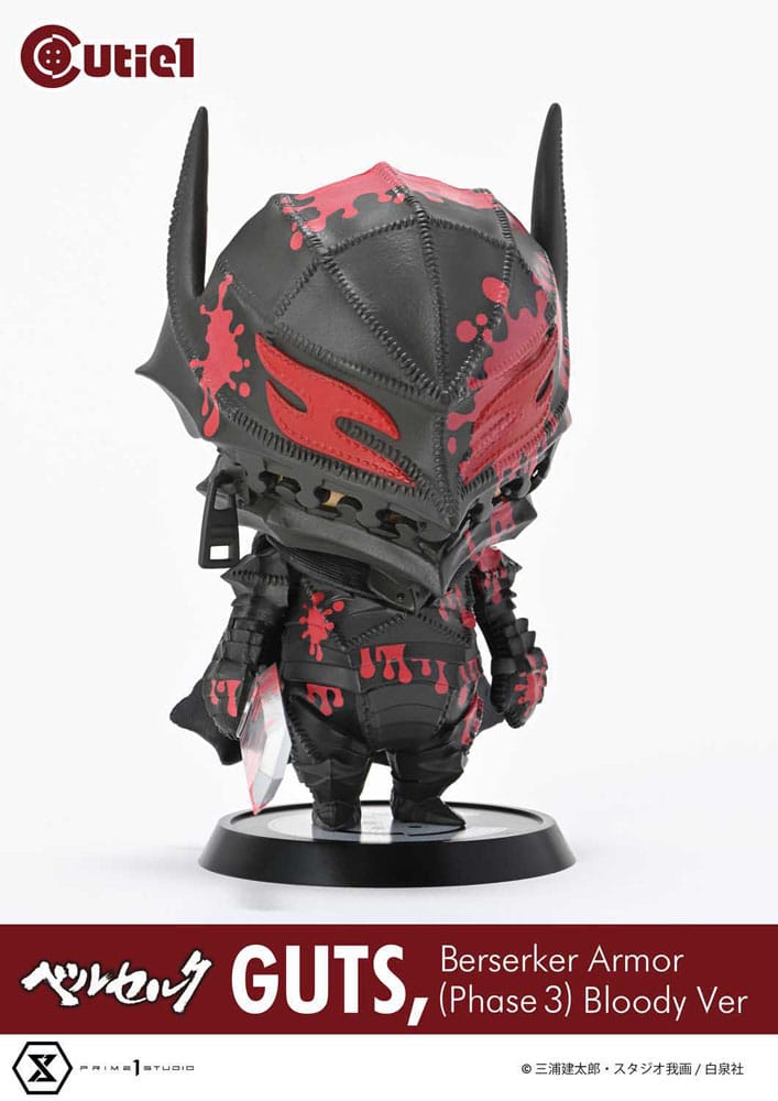 Berserk figurine Cutie1 PVC Guts Berserker Armor (Phase 3) Bloody Ver. 12 cm
