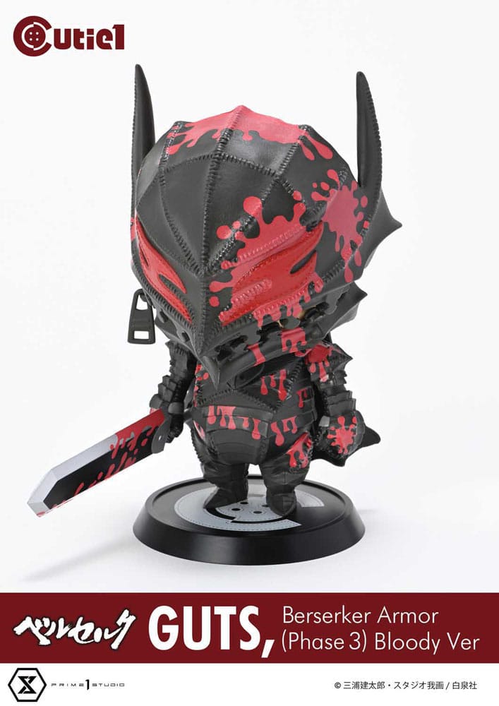 Berserk figurine Cutie1 PVC Guts Berserker Armor (Phase 3) Bloody Ver. 12 cm