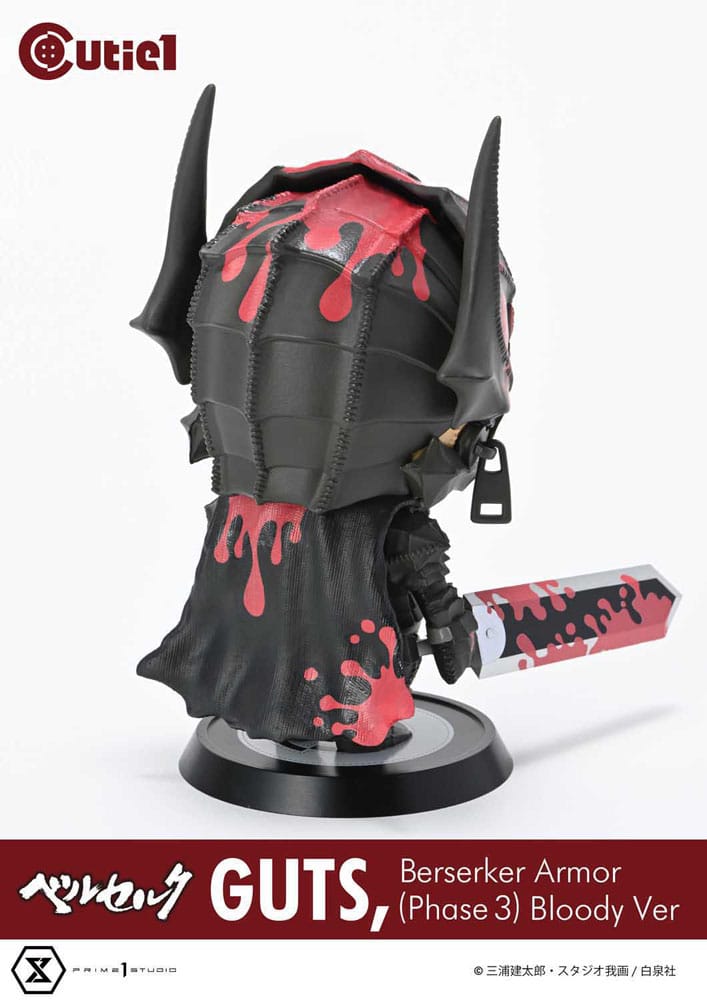 Berserk figurine Cutie1 PVC Guts Berserker Armor (Phase 3) Bloody Ver. 12 cm