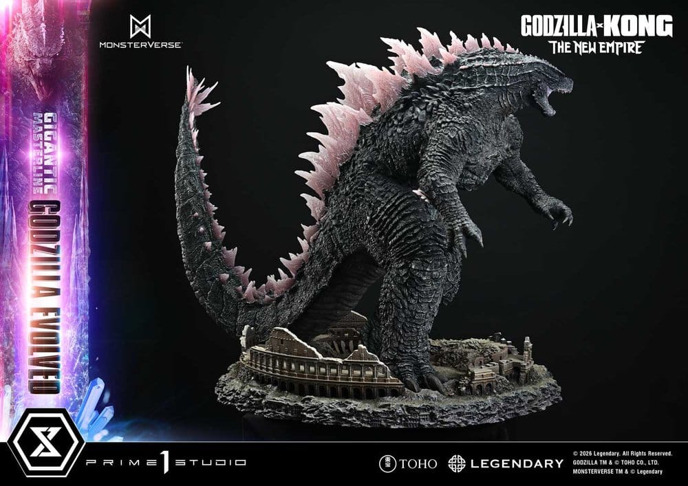 Godzilla x Kong: The New Empire (Film) statuette Gigantic Masterline Series Godzilla Evolved 93 cm