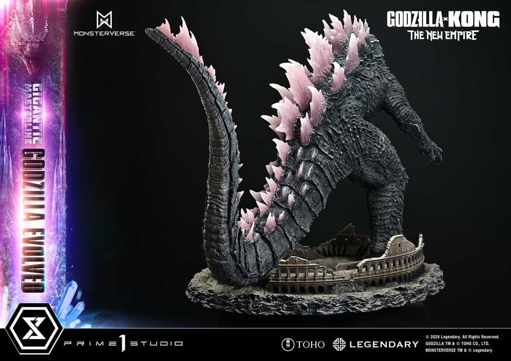 Godzilla x Kong: The New Empire (Film) statuette Gigantic Masterline Series Godzilla Evolved 93 cm