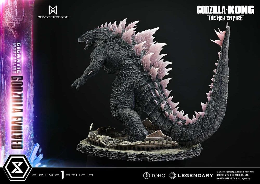 Godzilla x Kong: The New Empire (Film) statuette Gigantic Masterline Series Godzilla Evolved 93 cm