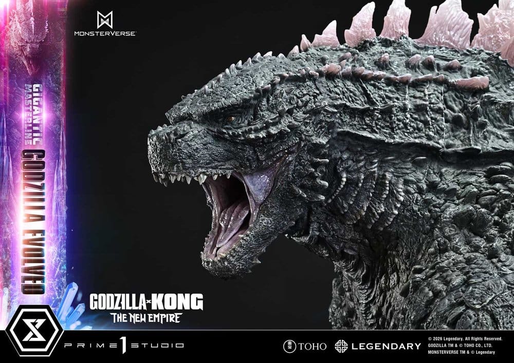 Godzilla x Kong: The New Empire (Film) statuette Gigantic Masterline Series Godzilla Evolved 93 cm