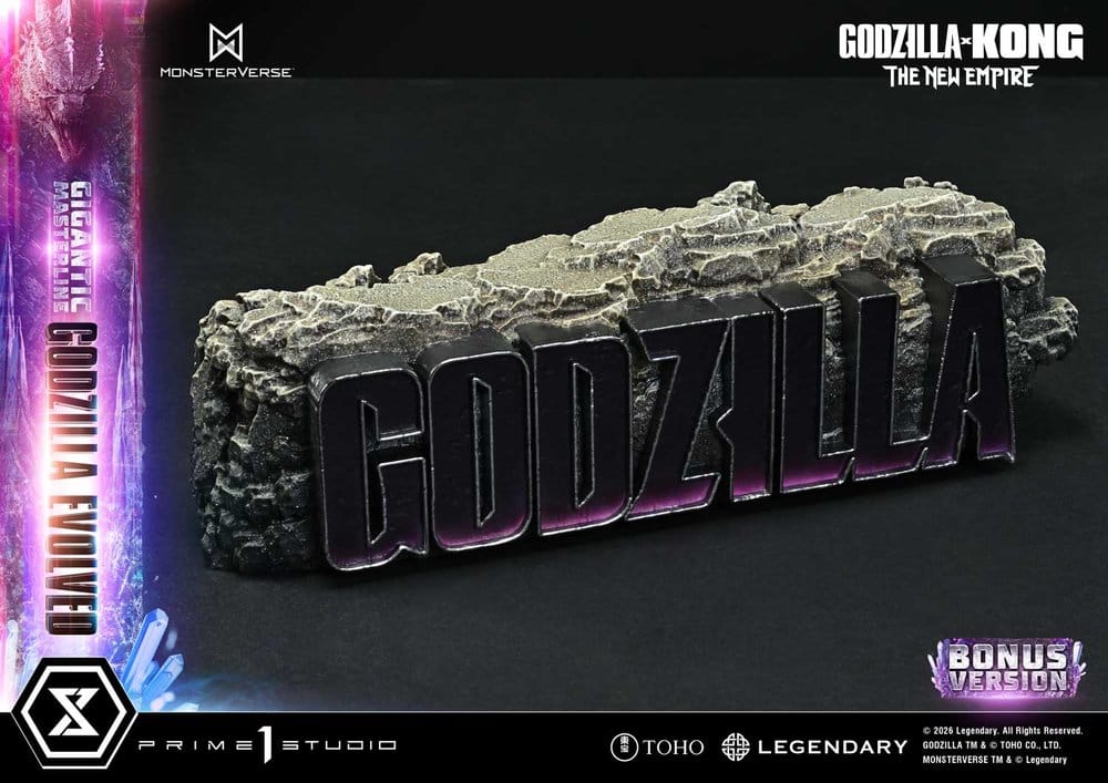 Godzilla x Kong: The New Empire (Film) statuette Gigantic Masterline Series Godzilla Evolved Bonus Ver. 93 cm