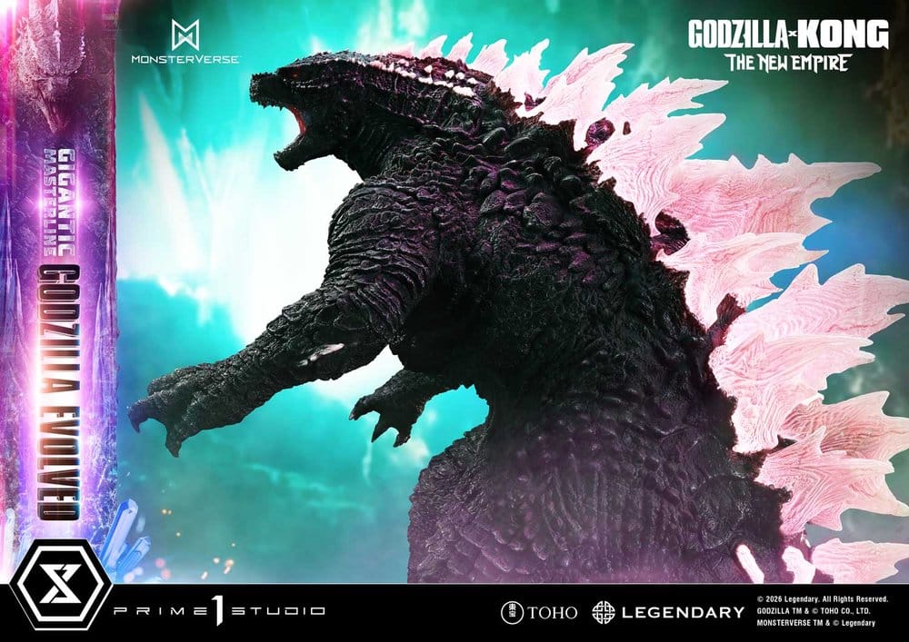 Godzilla x Kong: The New Empire (Film) statuette Gigantic Masterline Series Godzilla Evolved Bonus Ver. 93 cm