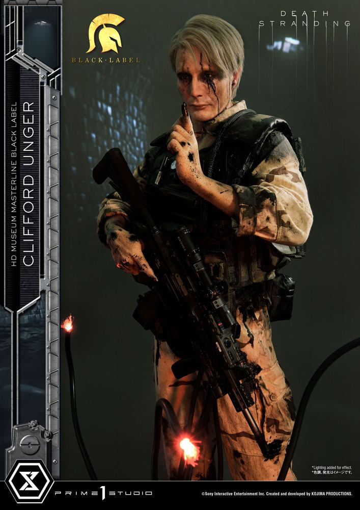 Death Stranding statuette 1/2 Clifford Unger Black Label 103 cm