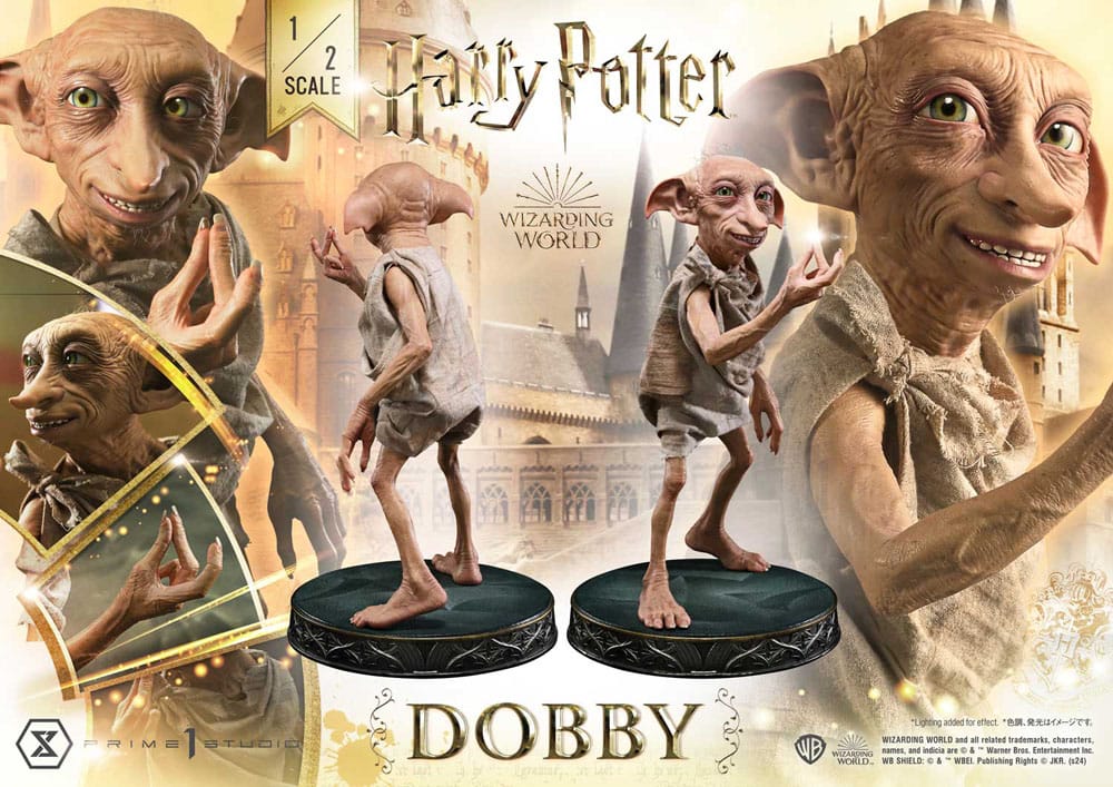 Harry Potter statuette Museum Masterline Series Dobby Bonus Version 55 cm