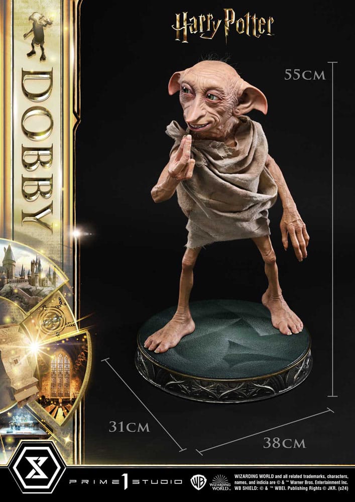 Harry Potter statuette Museum Masterline Series Dobby Bonus Version 55 cm