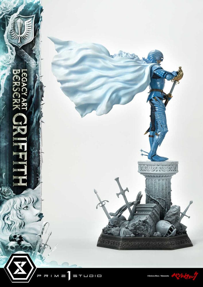 Berserk Legacy Art Kentaro Miura Statue statuette 1/6 Griffith Bonus Version 56 cm