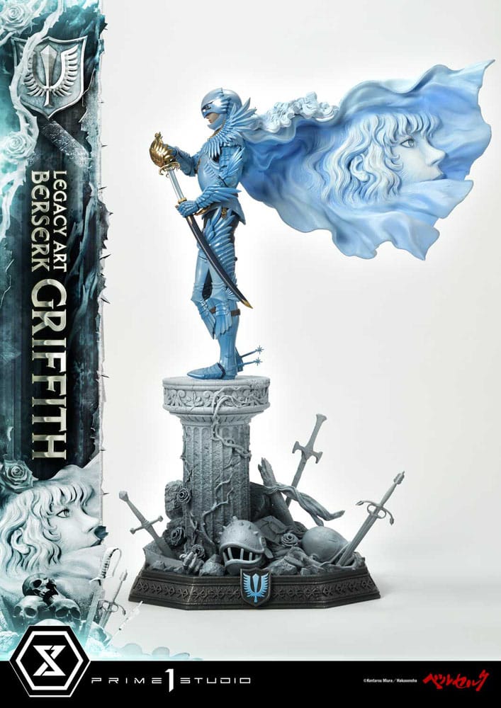 Berserk Legacy Art Kentaro Miura Statue statuette 1/6 Griffith Bonus Version 56 cm