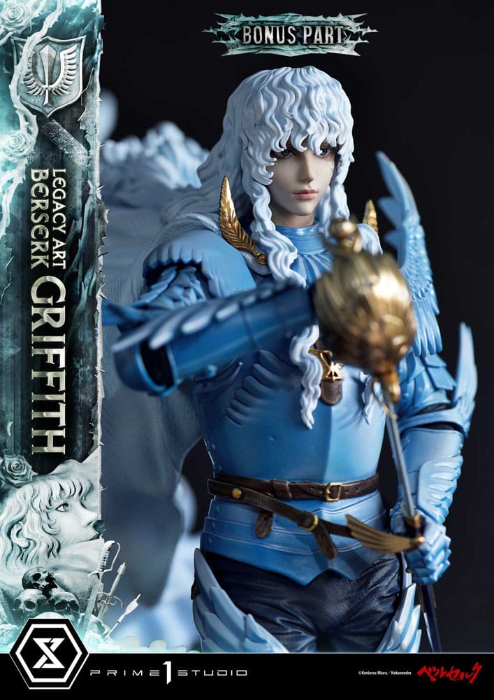 Berserk Legacy Art Kentaro Miura Statue statuette 1/6 Griffith Bonus Version 56 cm