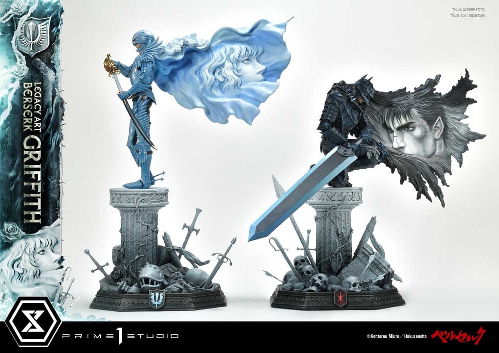 Berserk Legacy Art Kentaro Miura Statue statuette 1/6 Griffith Bonus Version 56 cm