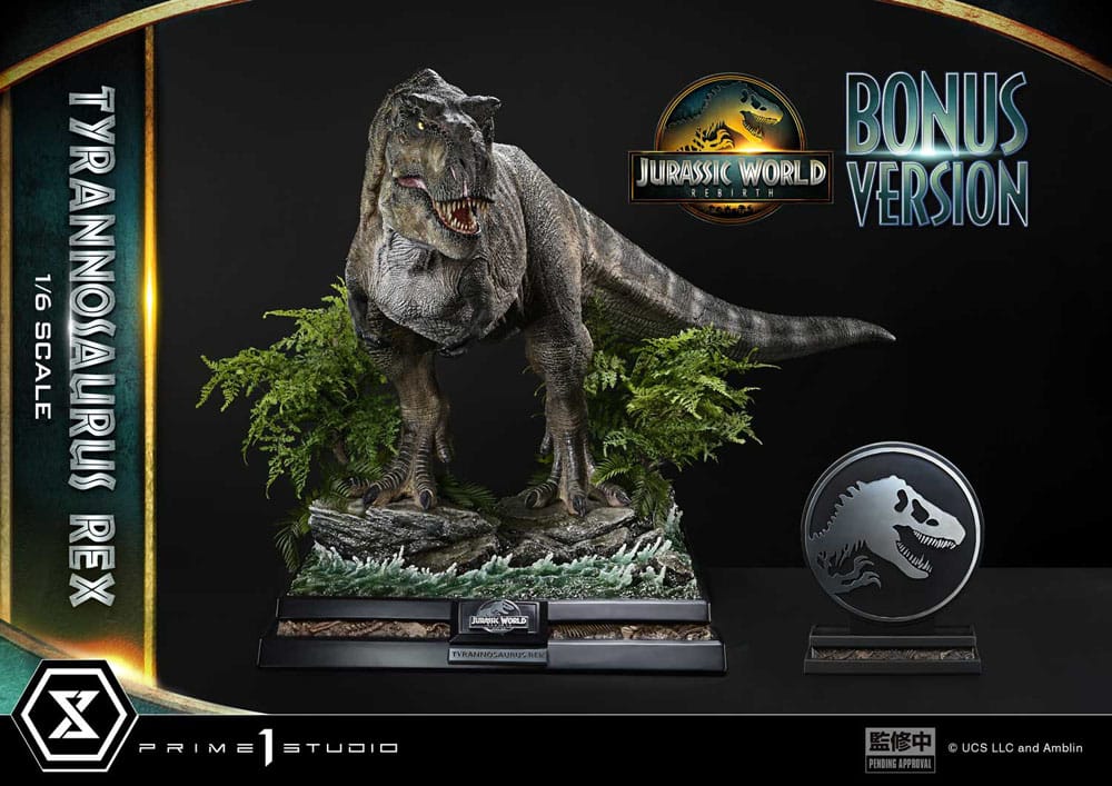 Jurassic World : Renaissance statuette Legacy Museum Collection 1/6 Tyrannosaurus Rex Bonus Version 94 cm