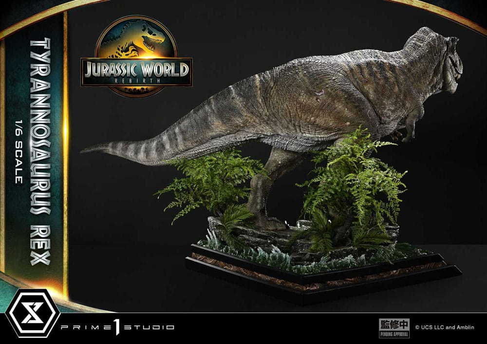 Jurassic World : Renaissance statuette Legacy Museum Collection 1/6 Tyrannosaurus Rex Bonus Version 94 cm