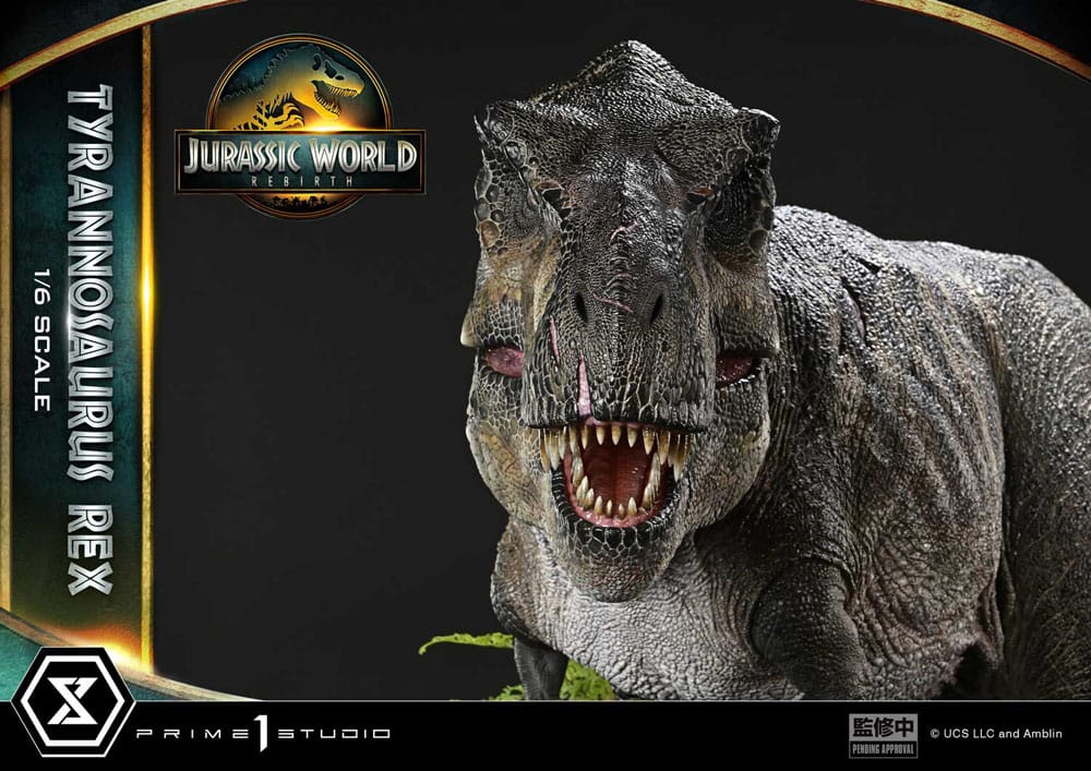 Jurassic World : Renaissance statuette Legacy Museum Collection 1/6 Tyrannosaurus Rex Bonus Version 94 cm