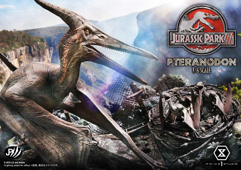 Jurassic Park III statuette Legacy Museum Collection 1/6 Pteranodon 68 cm