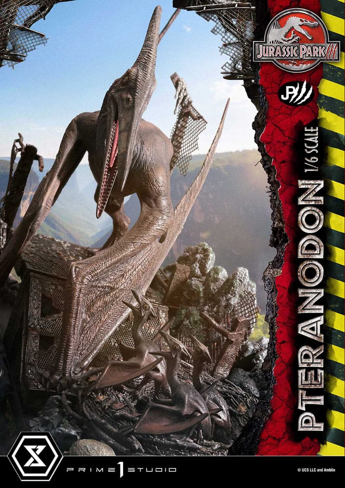 Jurassic Park III statuette Legacy Museum Collection 1/6 Pteranodon 68 cm