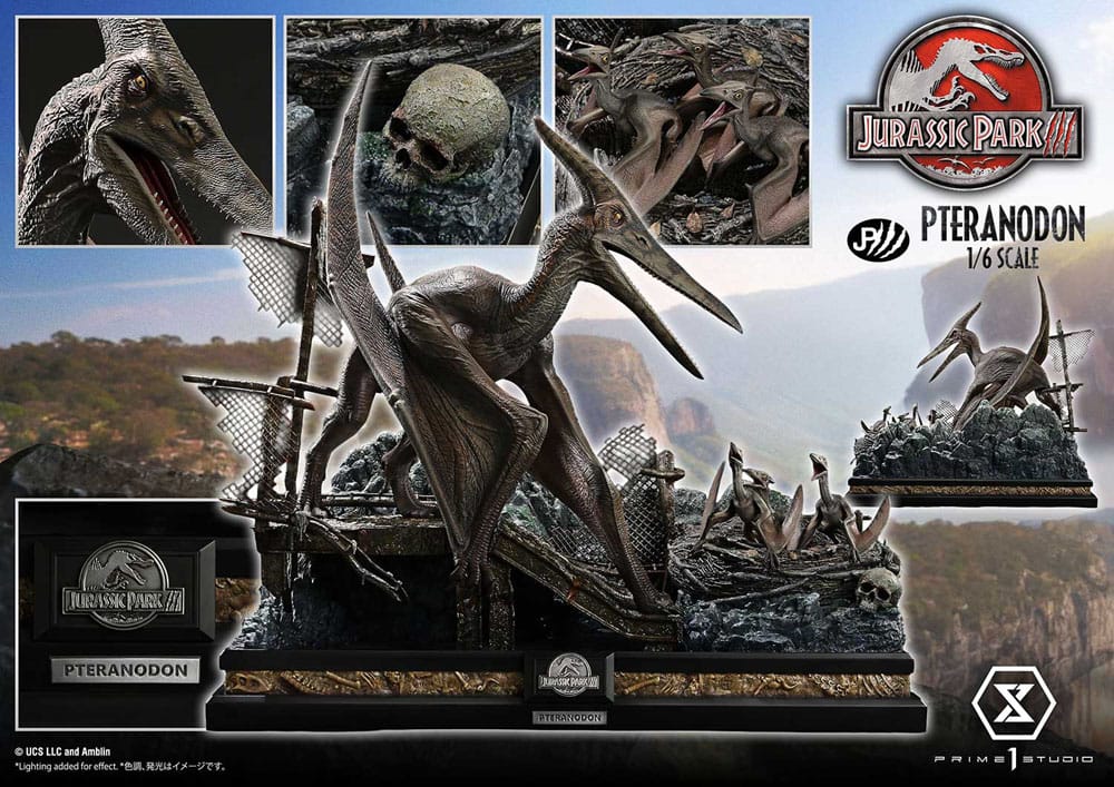 Jurassic Park III statuette Legacy Museum Collection 1/6 Pteranodon 68 cm