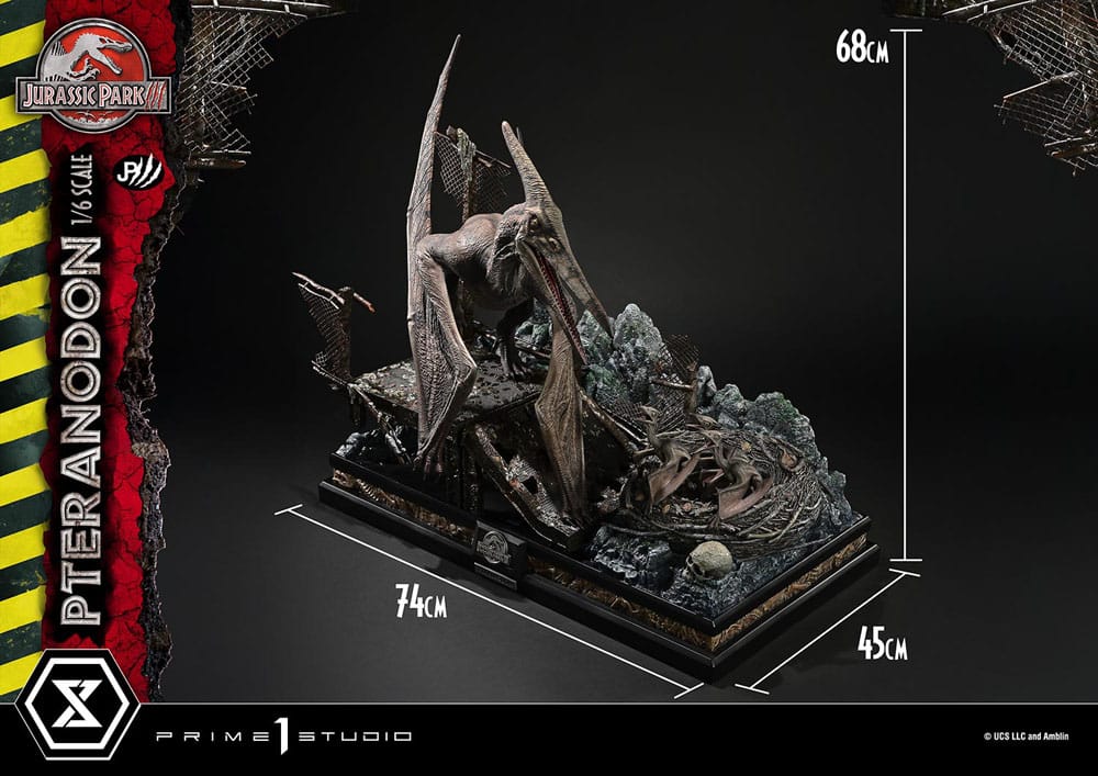 Jurassic Park III statuette Legacy Museum Collection 1/6 Pteranodon 68 cm