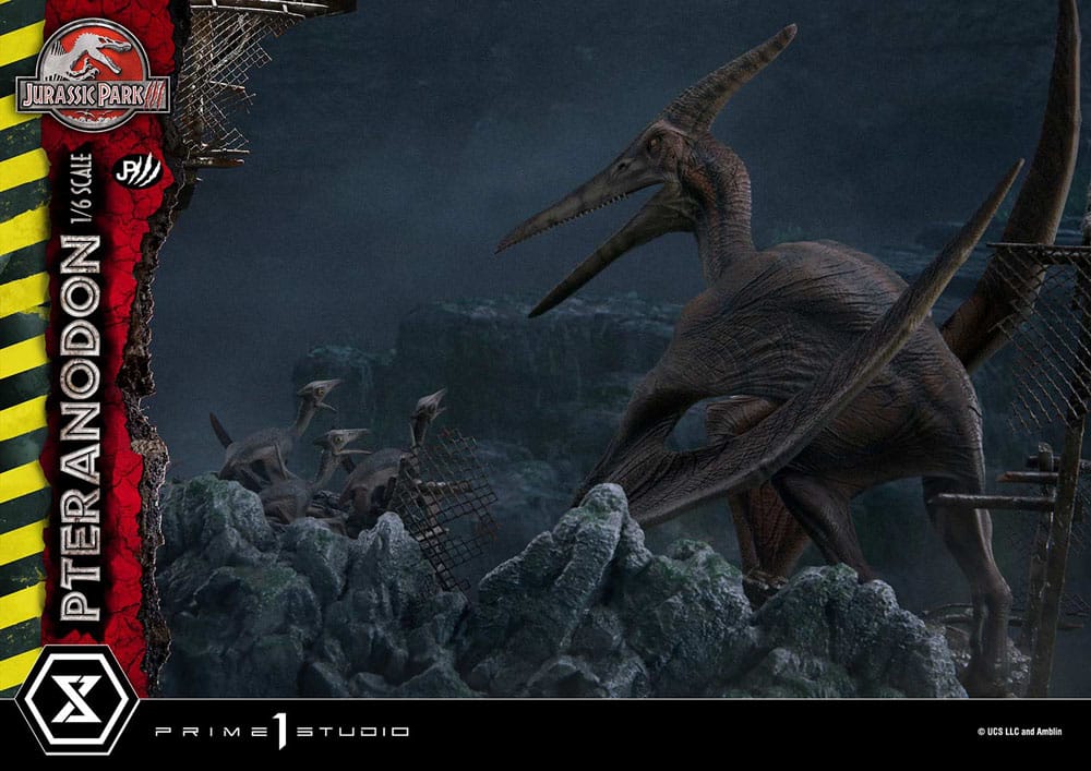 Jurassic Park III statuette Legacy Museum Collection 1/6 Pteranodon 68 cm