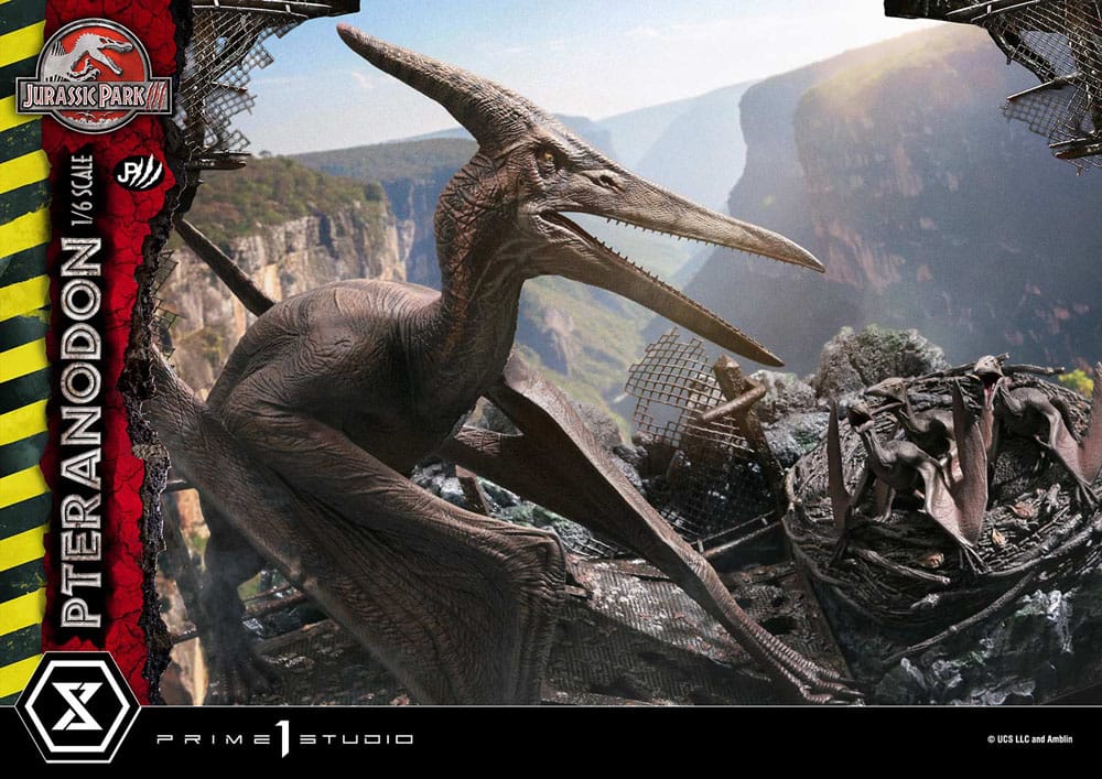 Jurassic Park III statuette Legacy Museum Collection 1/6 Pteranodon 68 cm