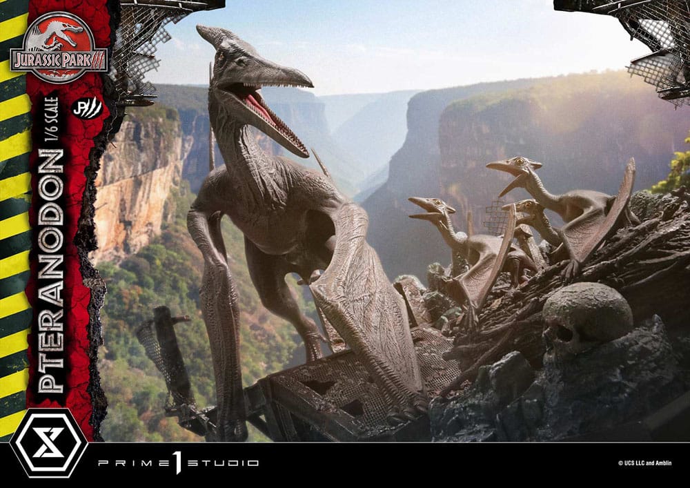 Jurassic Park III statuette Legacy Museum Collection 1/6 Pteranodon 68 cm