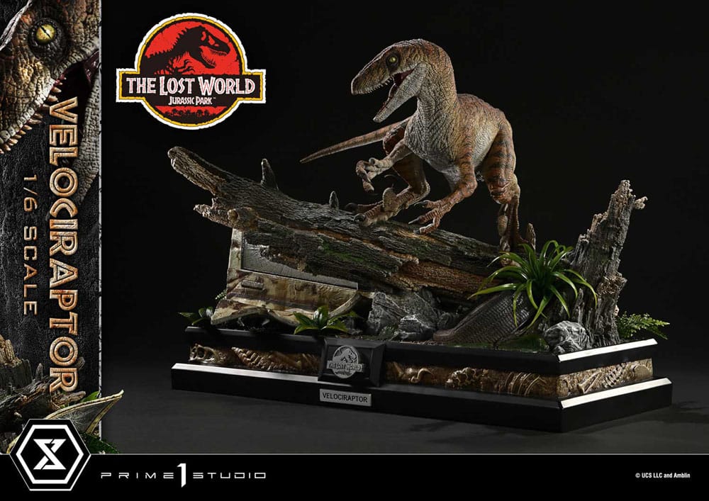 Jurassic Park II statuette Legacy Museum Collection 1/6 Velociraptor 41 cm