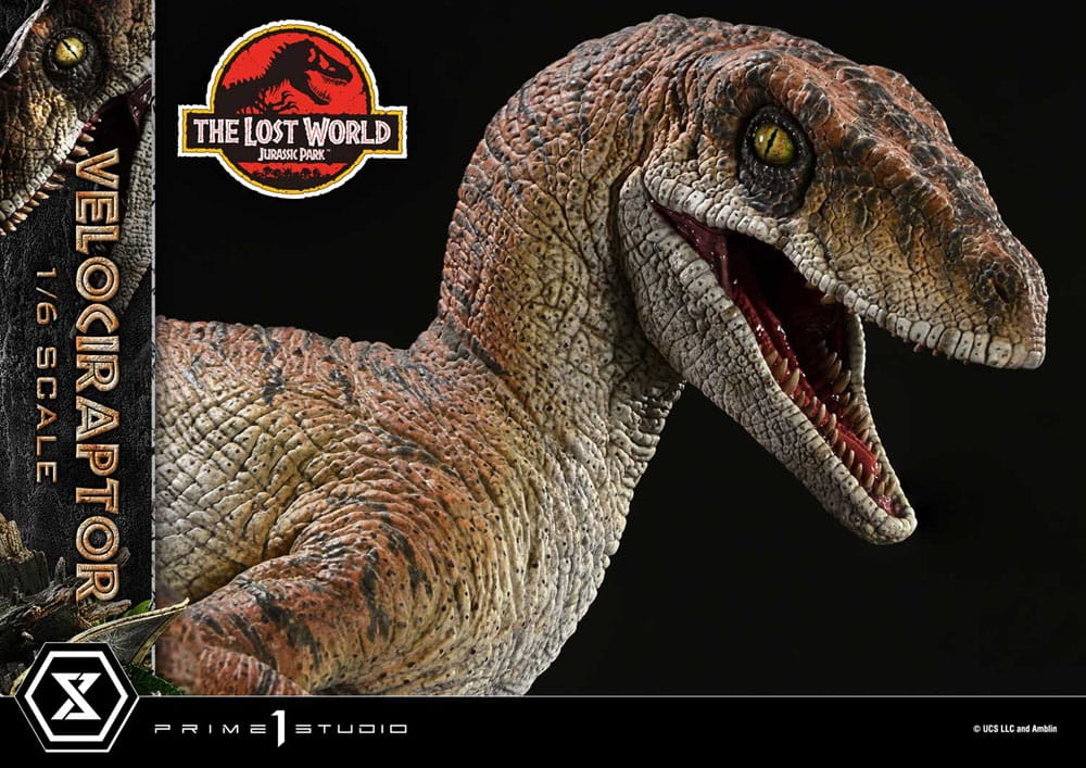 Jurassic Park II statuette Legacy Museum Collection 1/6 Velociraptor 41 cm