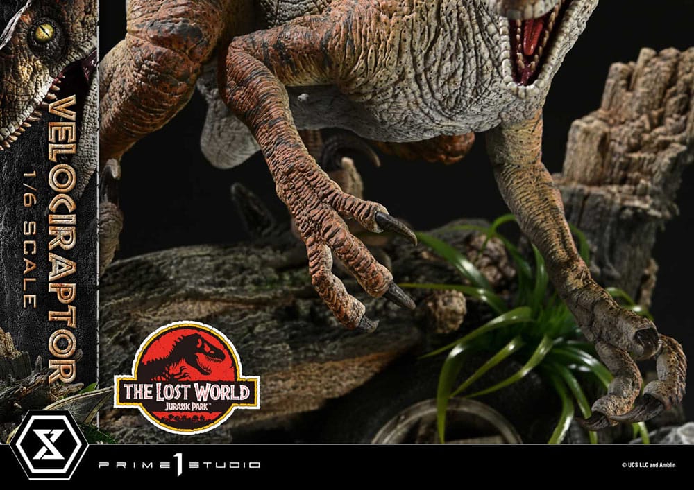 Jurassic Park II statuette Legacy Museum Collection 1/6 Velociraptor 41 cm