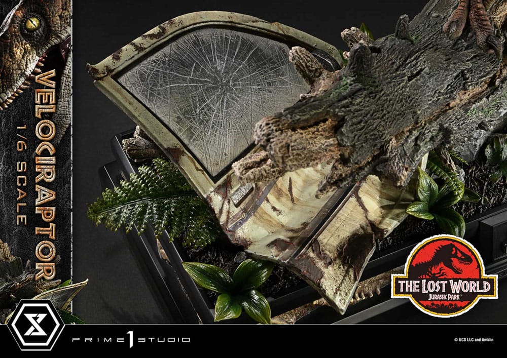 Jurassic Park II statuette Legacy Museum Collection 1/6 Velociraptor 41 cm