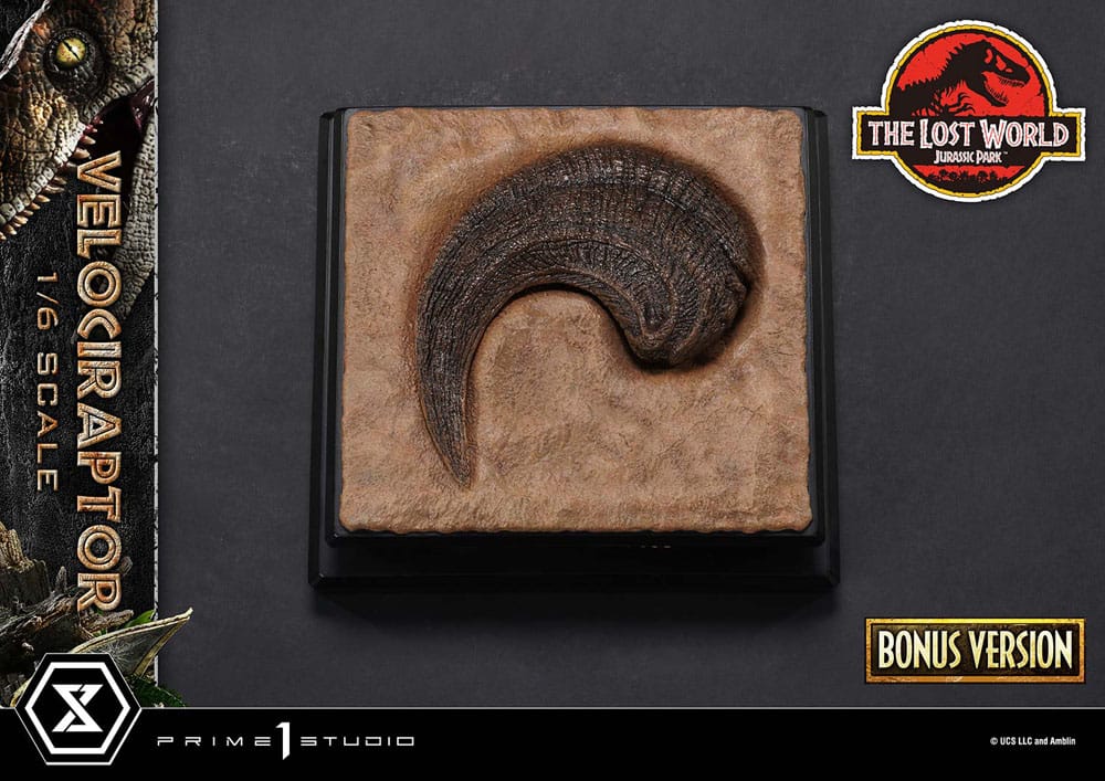 Jurassic Park II statuette Legacy Museum Collection 1/6 Velociraptor Bonus Version 41 cm