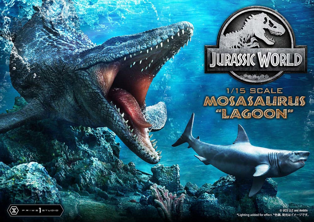 Jurassic World statuette Legacy Museum Collection 1/15 Mosasaurus "Lagoon" 57 cm
