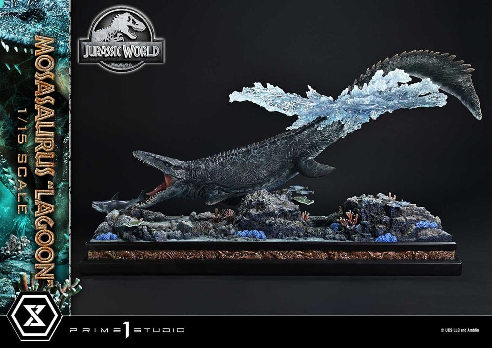 Jurassic World statuette Legacy Museum Collection 1/15 Mosasaurus "Lagoon" 57 cm
