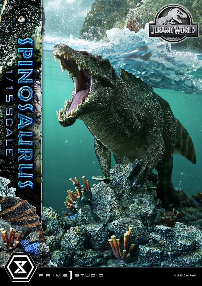 Jurassic World : Renaissance (Film) Legacy Museum Collection Statue 1/15 Spinosaurus 39 cm